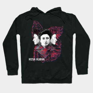 Rosa Rubra 3D dark Hoodie